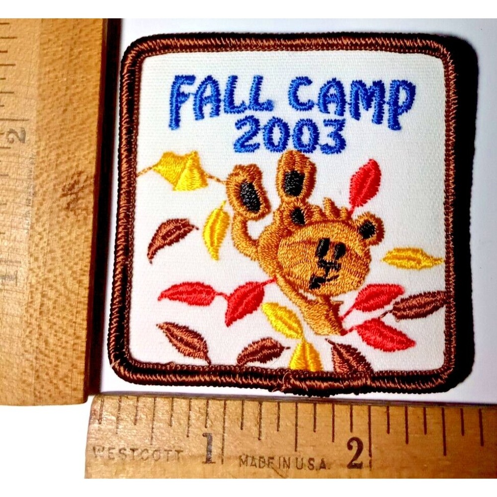 2003 Bear Fall Camp patch